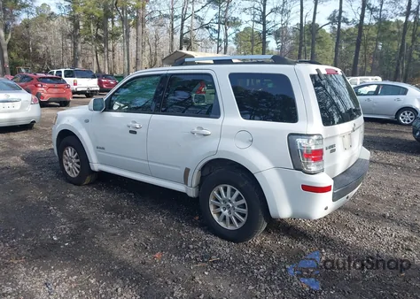 2008 Mercury Mariner Premier z USA, uszkodzony, nr VIN 4M2CU97128KJ29534
